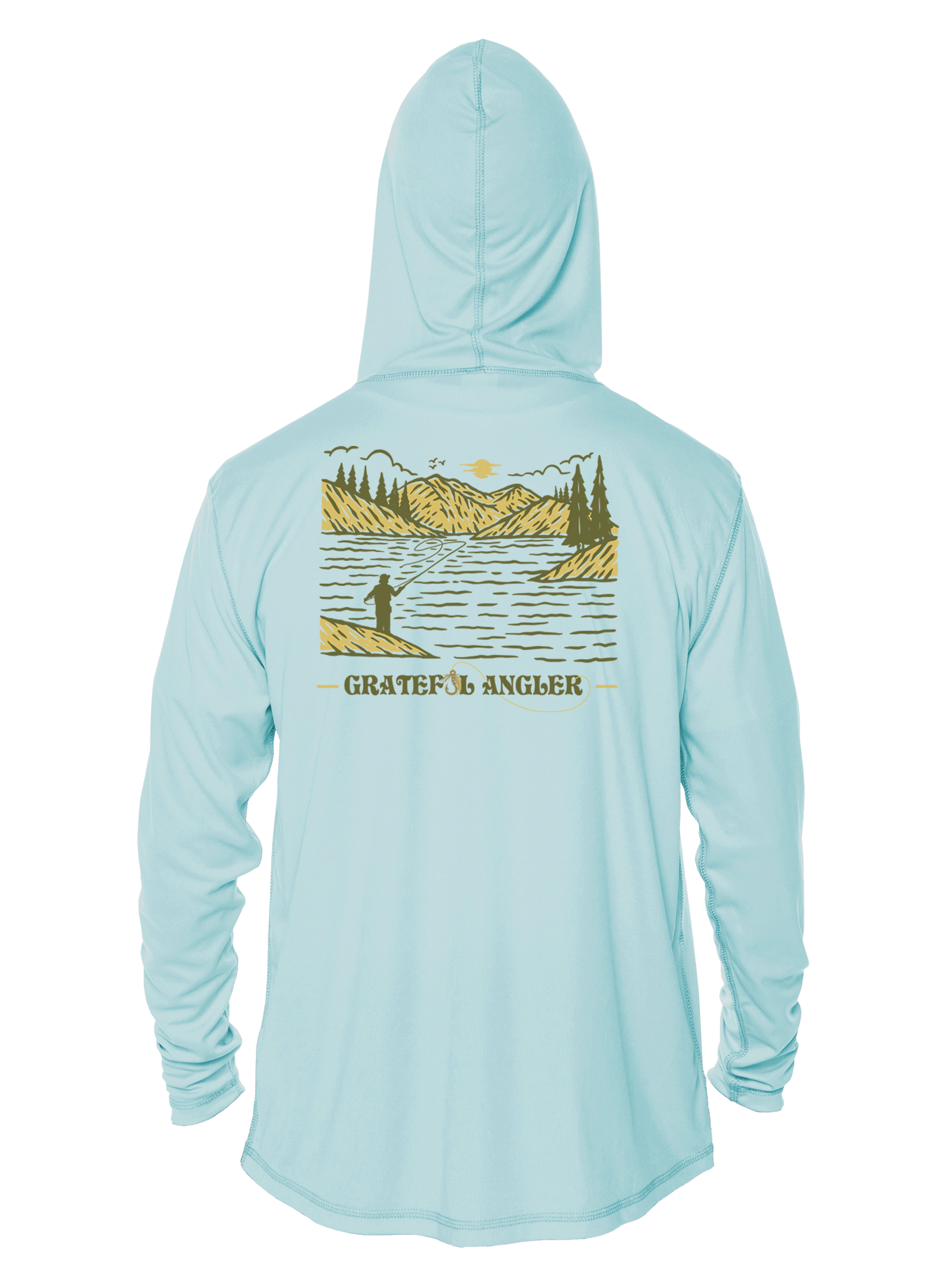 Grateful Angler Mountain Fishing UV Hoodie