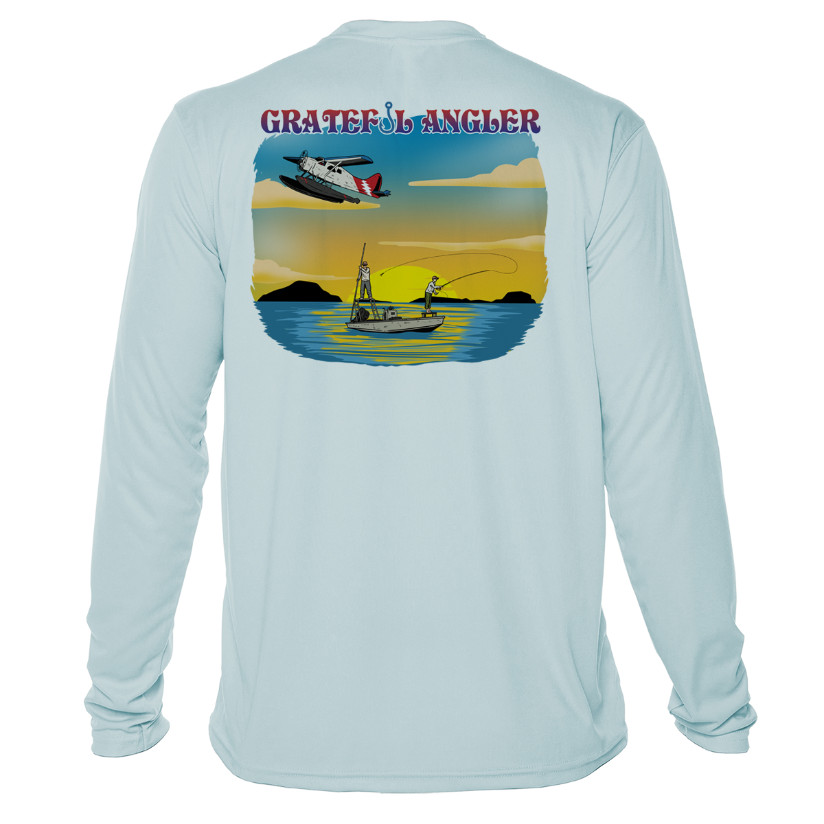 Grateful Angler Paradise Awaits UV Shirt