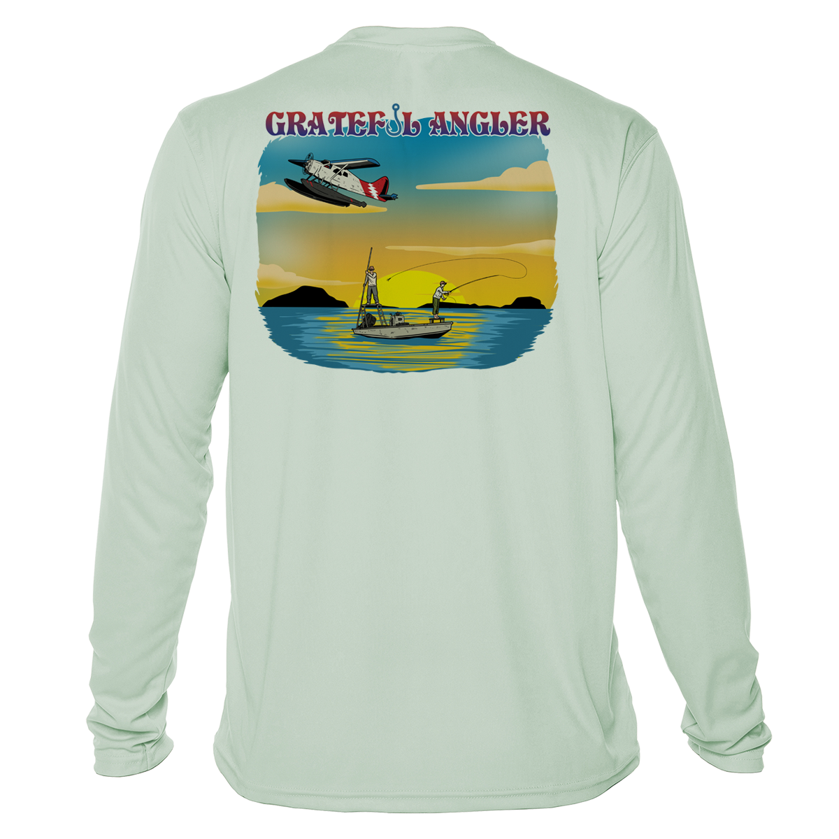 Grateful Angler Paradise Awaits UV Shirt