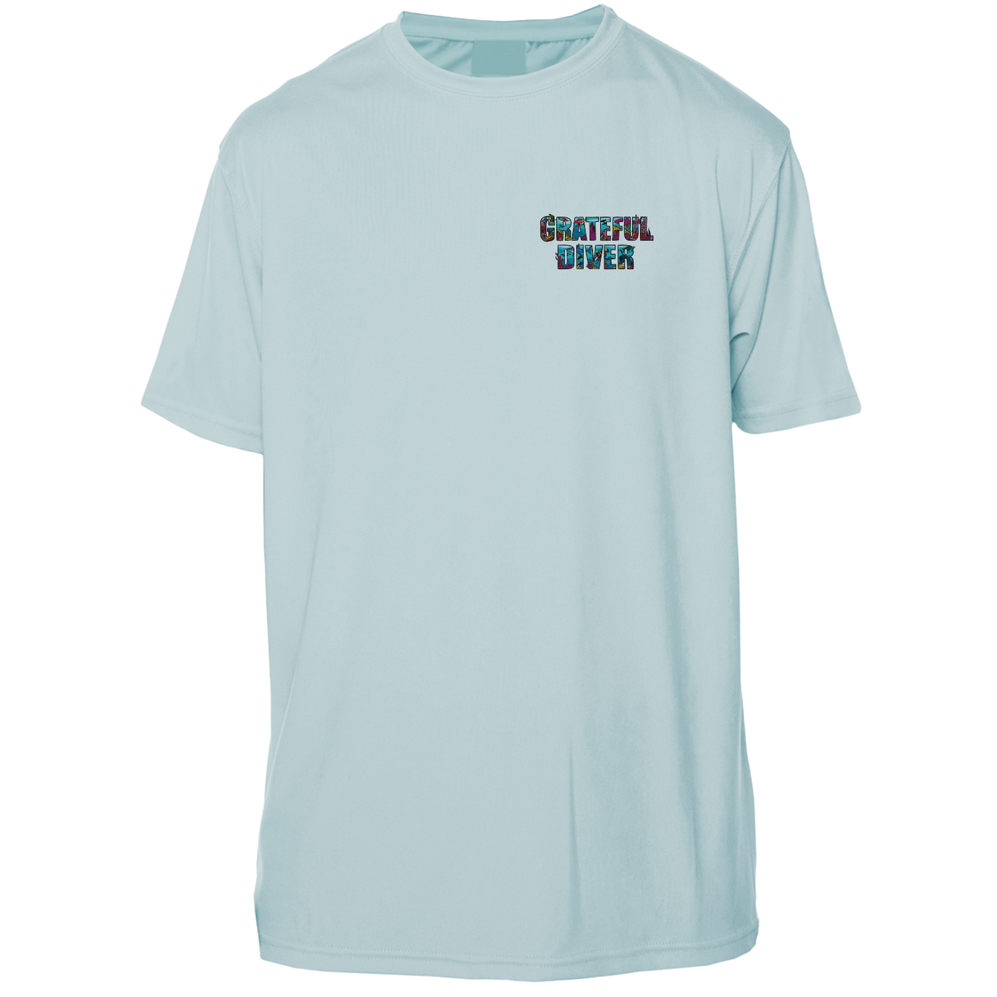 Grateful Diver Psychedelic Turtle Short Sleeve UV Shirt