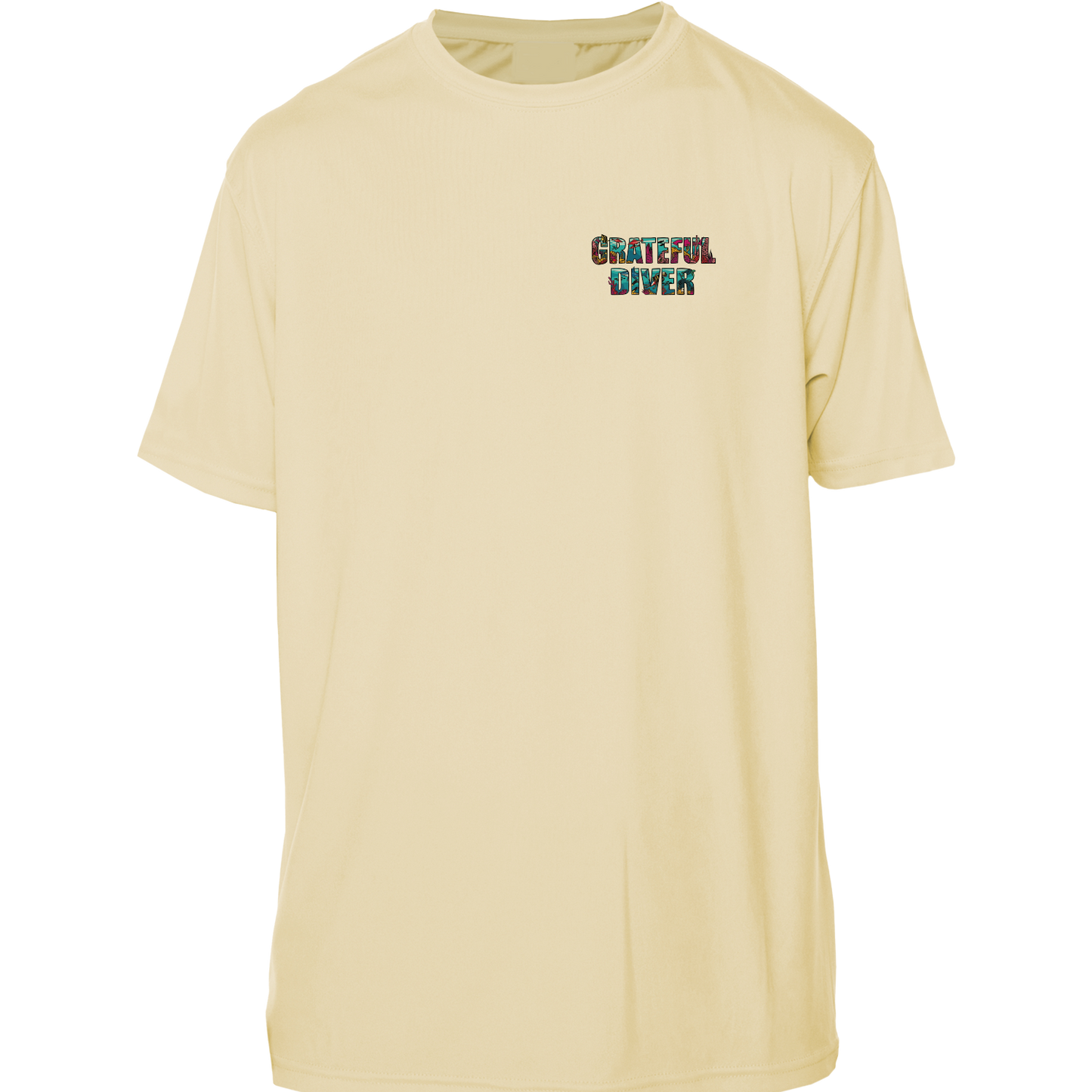 Grateful Diver Psychedelic Turtle Short Sleeve UV Shirt