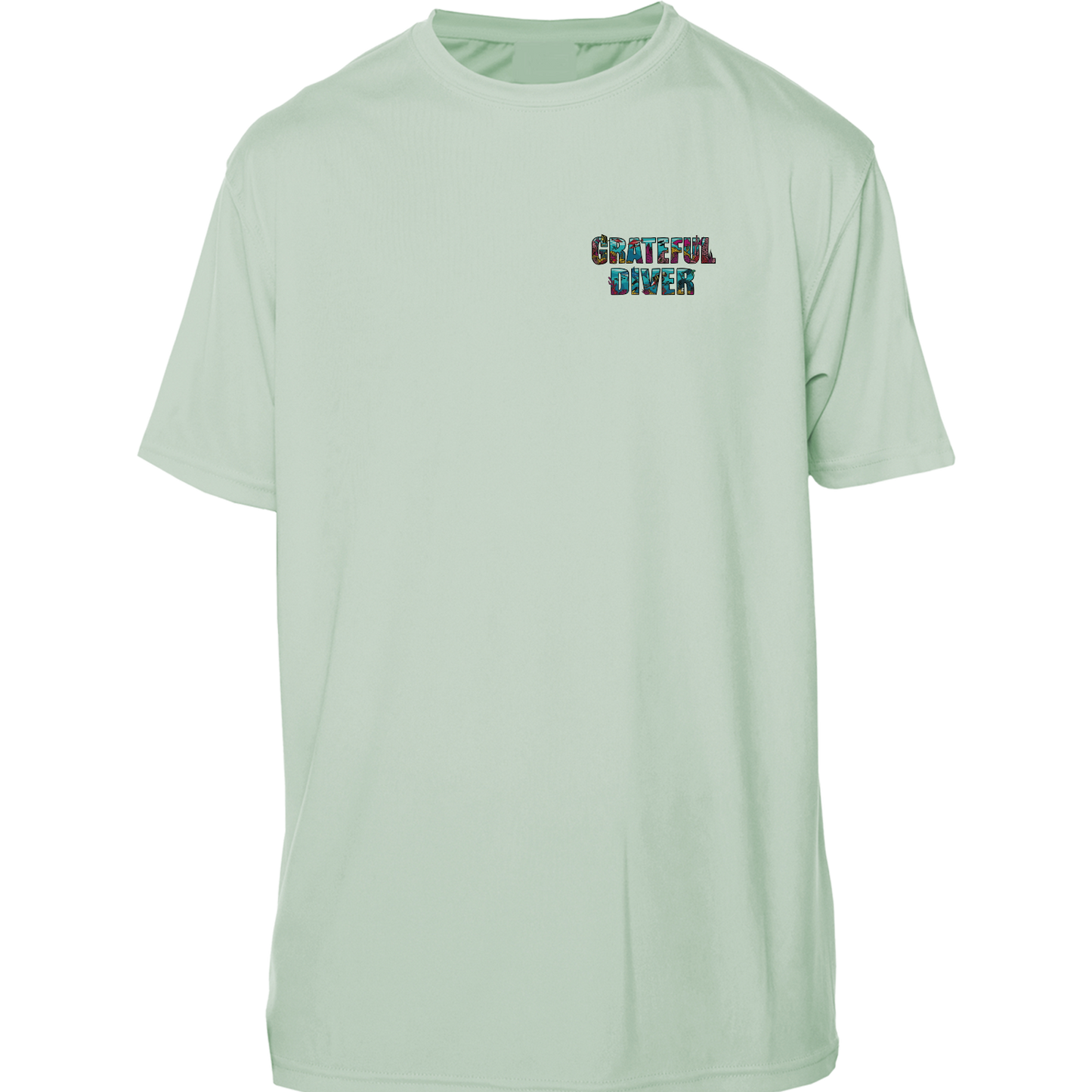 Grateful Diver Psychedelic Turtle Short Sleeve UV Shirt