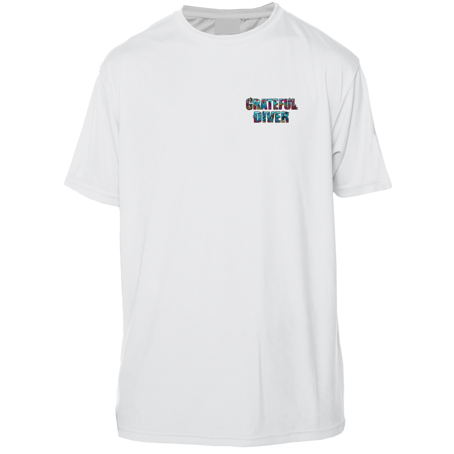 Grateful Diver Psychedelic Turtle Short Sleeve UV Shirt