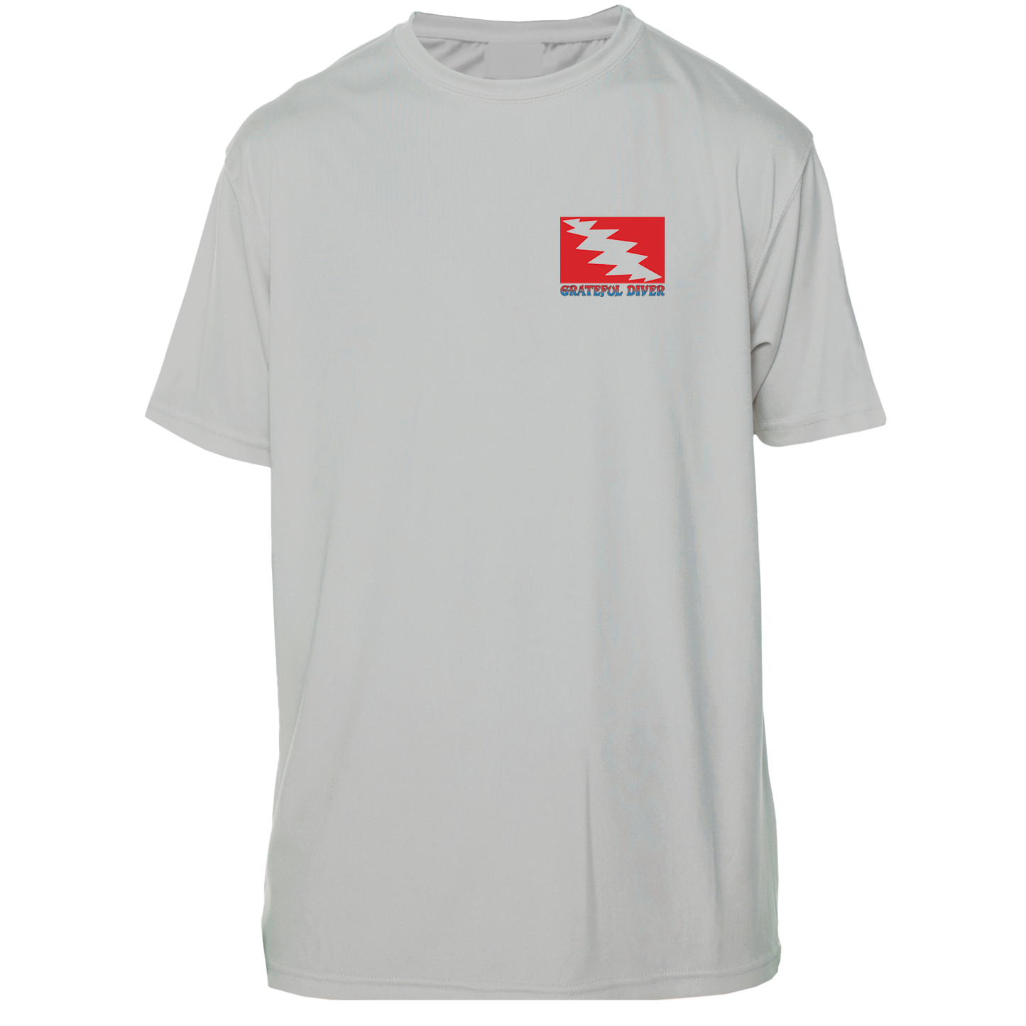 Psychedelic Manta Ray UPF 50+ Short Sleeve Shirt | Grateful Diver