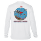 Grateful Diver Skeleton Diver UV Shirt