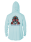 Sugar Skull UPF 50+ Performance Hoodie | Grateful Diver