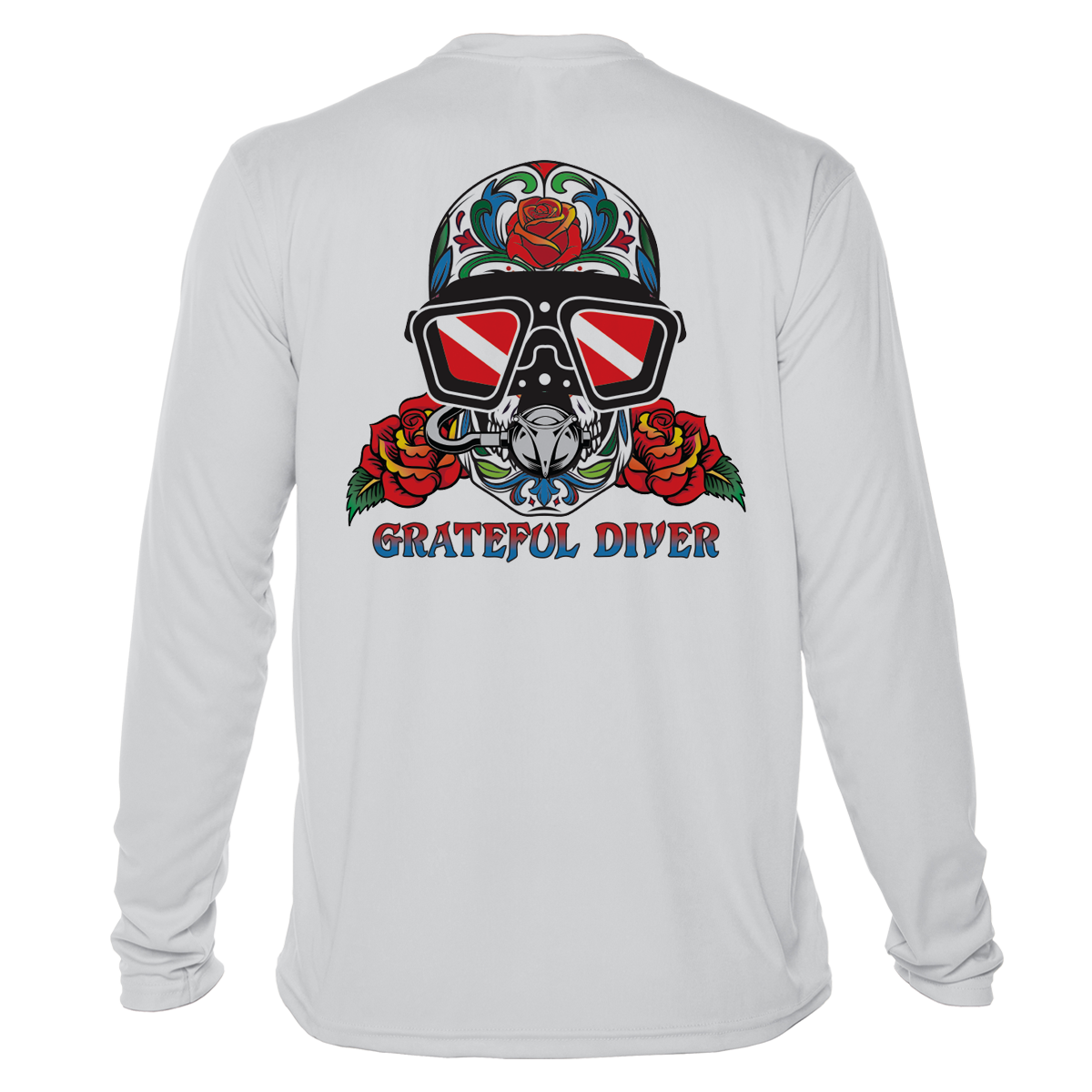 Grateful Diver Sugar Skull UV Shirt