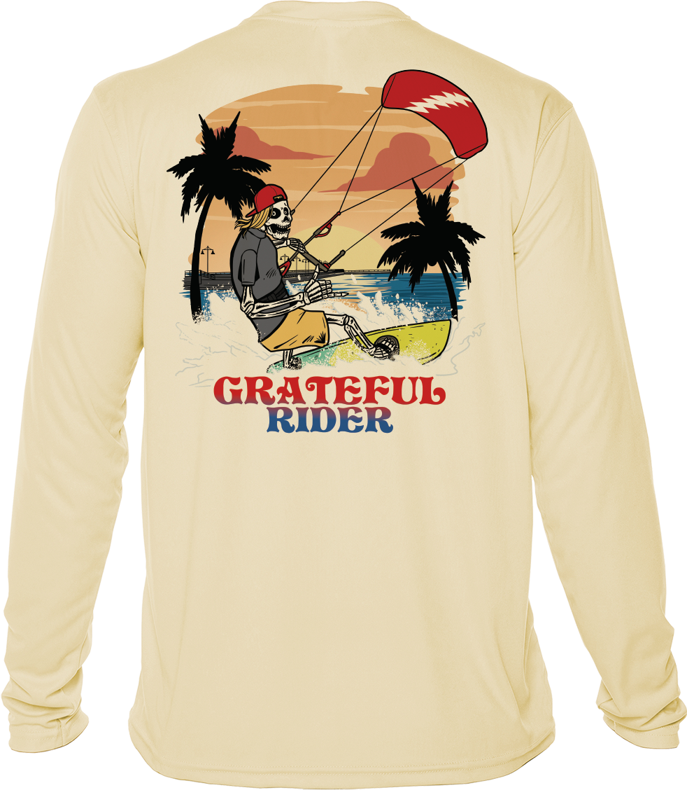 Grateful Rider Kiteboarder UV Shirt