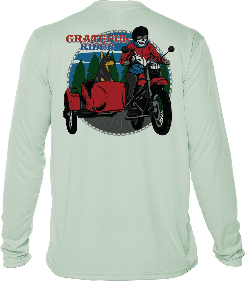 Grateful Rider Road Warrior UV Shirt