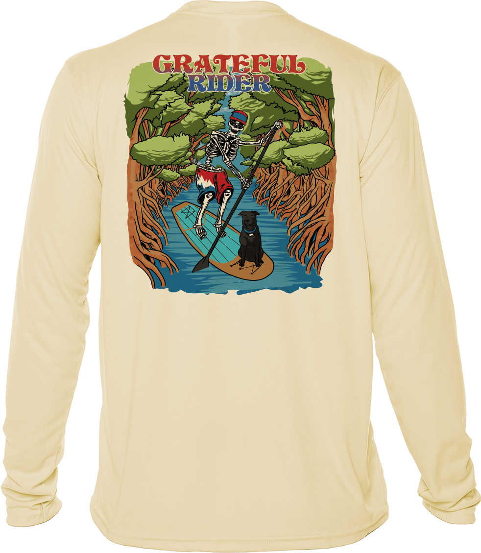 Grateful Rider Paddleboarder UV Shirt