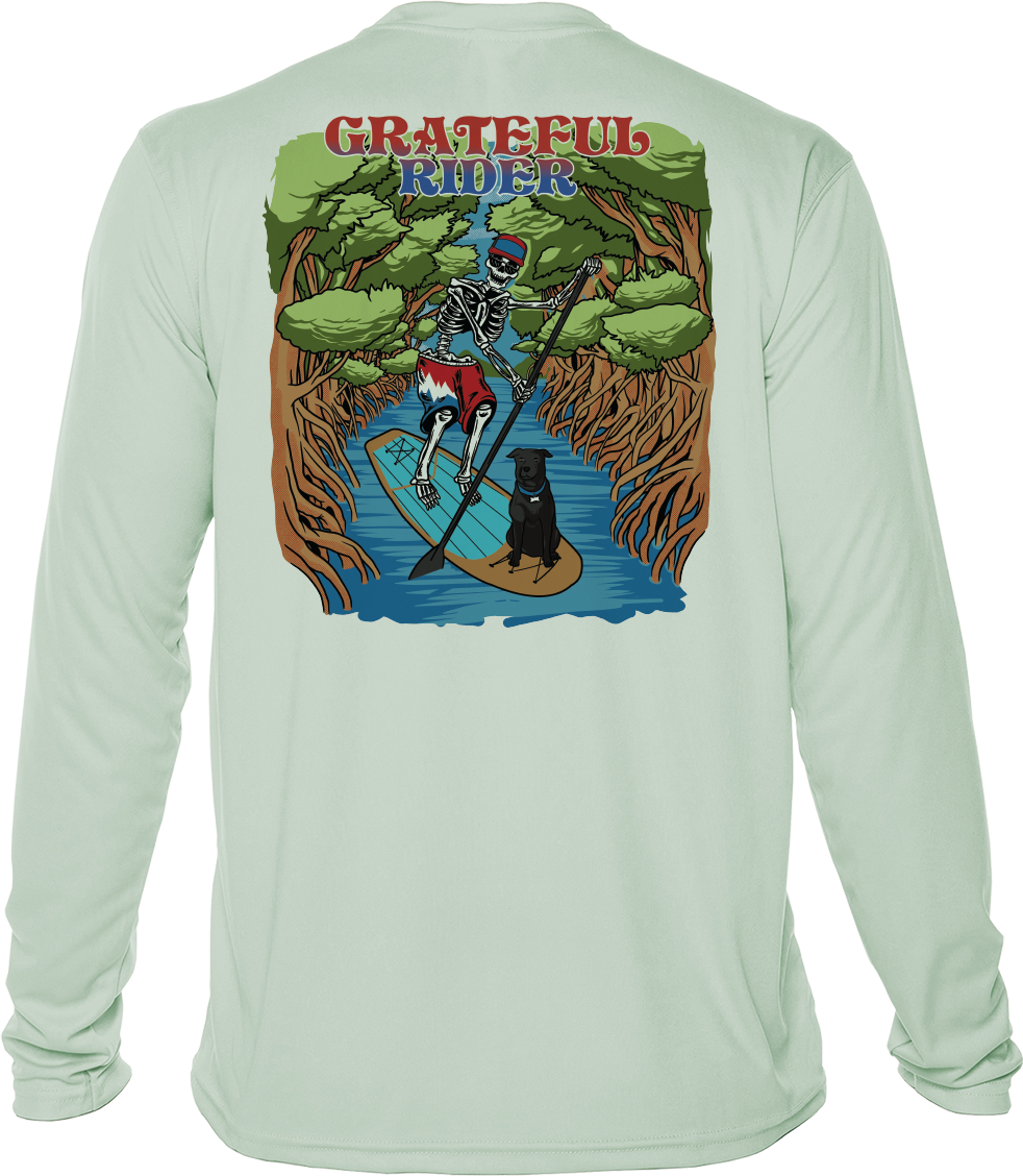 Grateful Rider Paddleboarder UV Shirt
