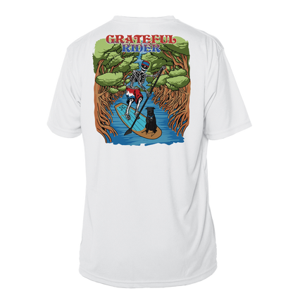 Grateful Rider Paddleboarder Short Sleeve UV Shirt
