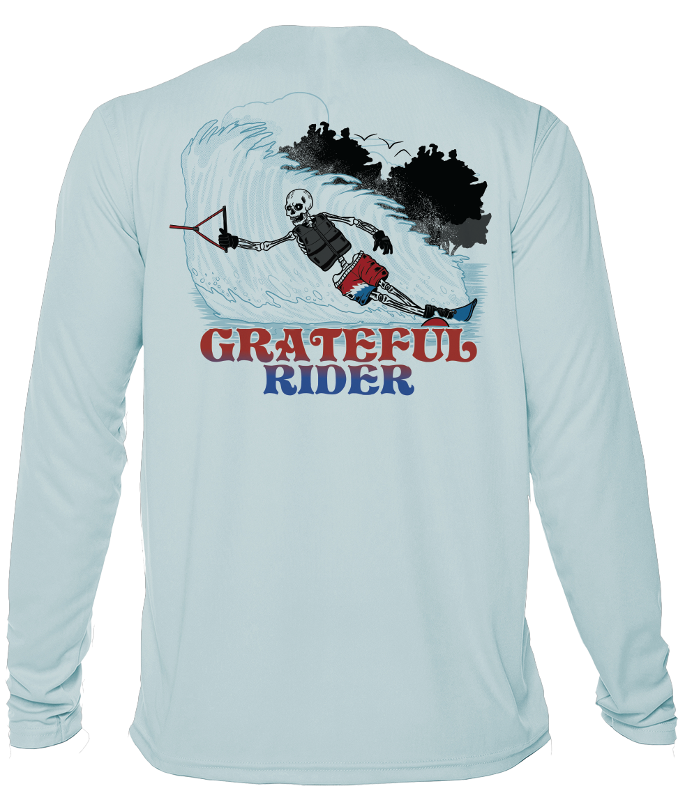 Grateful Rider Slalom Skier UV Shirt