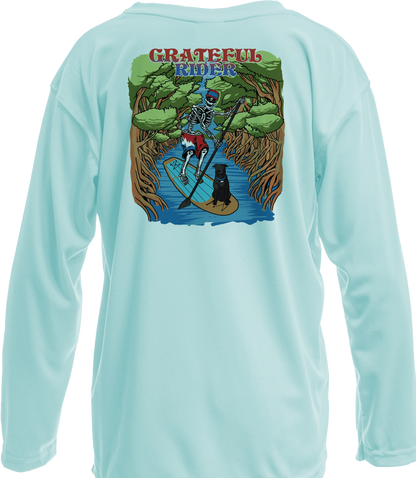 Grateful Rider Paddleboarder UV Shirt - Youth