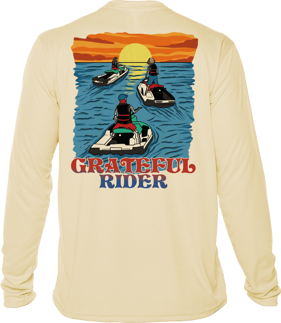 Grateful Rider Wave Runner UV Shirt