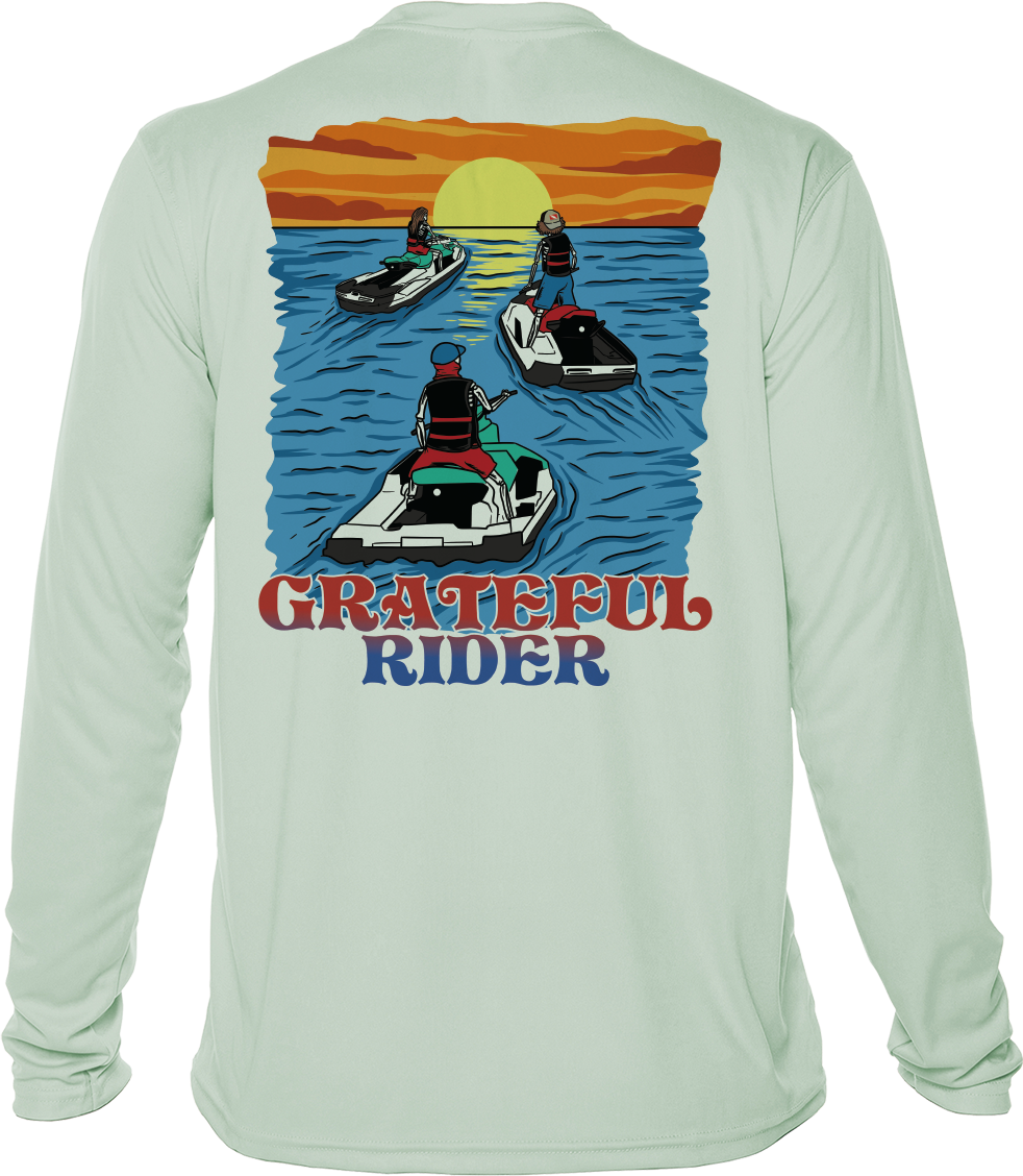 Grateful Rider Wave Runner UV Shirt