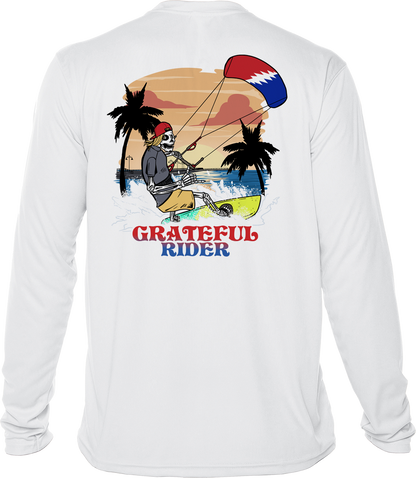 Sunset Kite UPF 50+ Long Sleeve Shirt | Grateful Rider