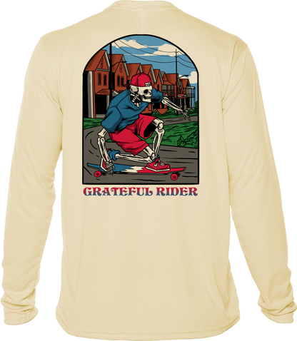 Grateful Rider Longboarder UV Shirt