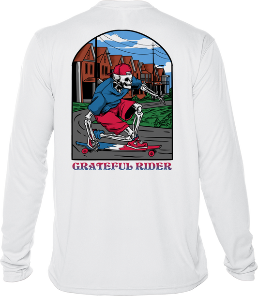 Grateful Rider Longboarder UV Shirt
