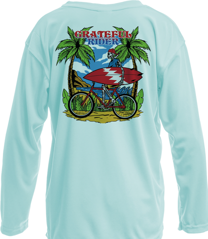 Grateful Rider Beach Cruiser UV Shirt - Youth