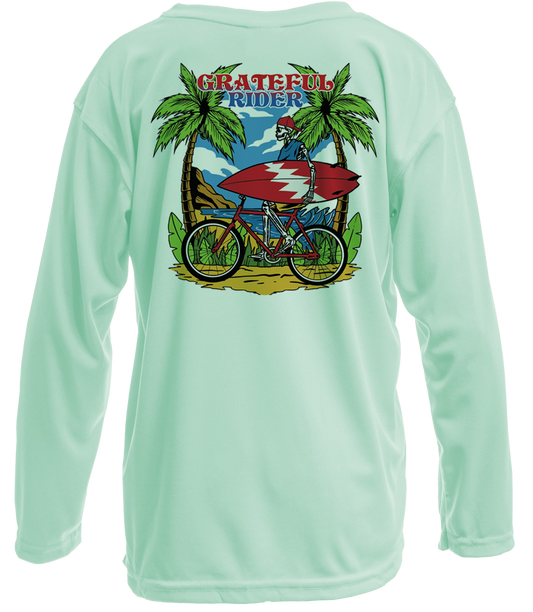 Grateful Rider Beach Cruiser UV Shirt - Youth