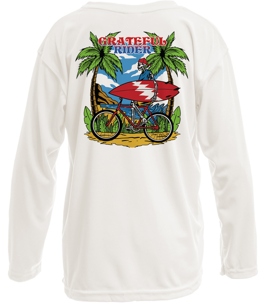 Grateful Rider Beach Cruiser UV Shirt - Youth