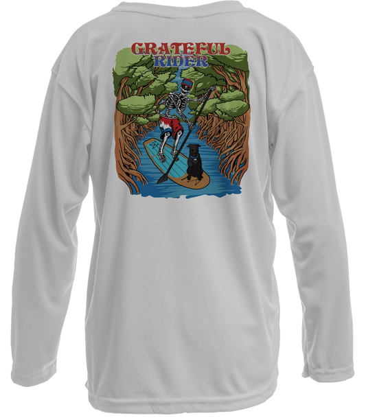 Grateful Rider Paddleboarder UV Shirt - Youth