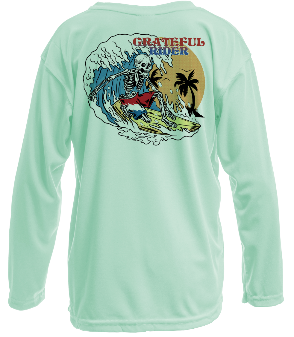 Grateful Rider Surf Rider UV Shirt - Youth