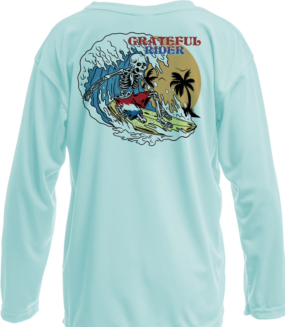 Grateful Rider Surf Rider UV Shirt - Youth