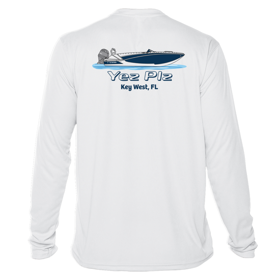 Yez Plz Boat on a Shirt Graphic Performance Shirt