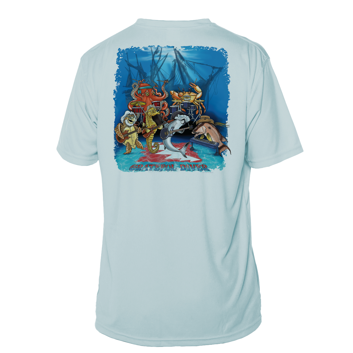 Grateful Diver Underwater Jam Short Sleeve UV Shirt