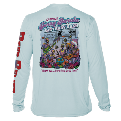 Grateful Diver 10th Annual Jerry Garcia Birthday Bash UV Shirt