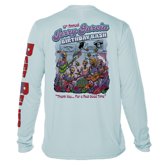 Grateful Diver 10th Annual Jerry Garcia Birthday Bash UV Shirt