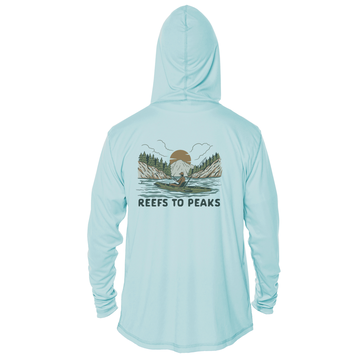 Kayak Canyon UPF 50+ Performance Hoodie | Reefs to Peaks