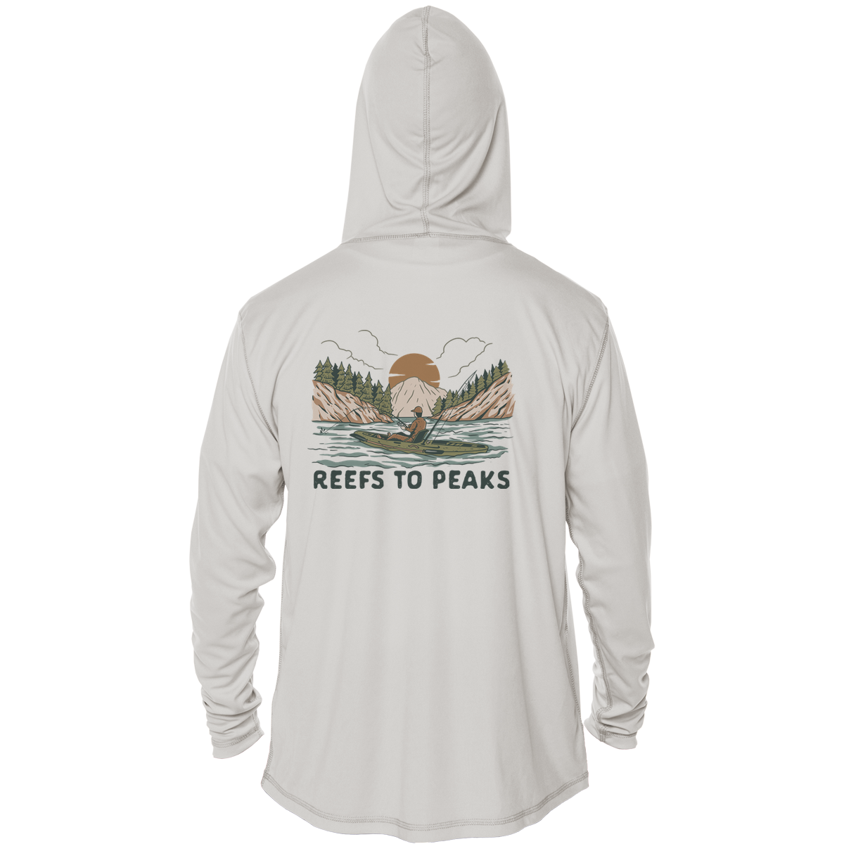 Kayak Canyon UPF 50+ Performance Hoodie | Reefs to Peaks
