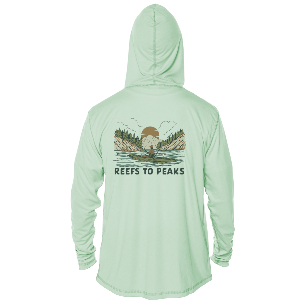Kayak Canyon UPF 50+ Performance Hoodie | Reefs to Peaks