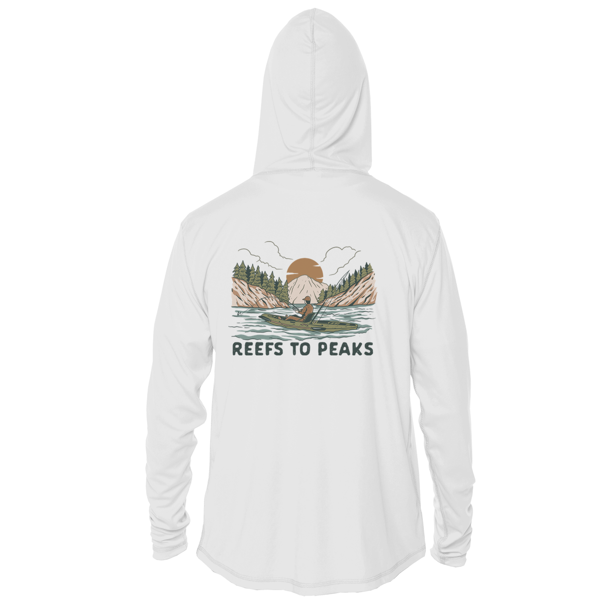 Kayak Canyon UPF 50+ Performance Hoodie | Reefs to Peaks