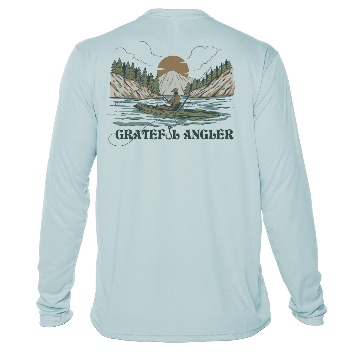 Grateful Angler Kayak Fishing UV Shirt