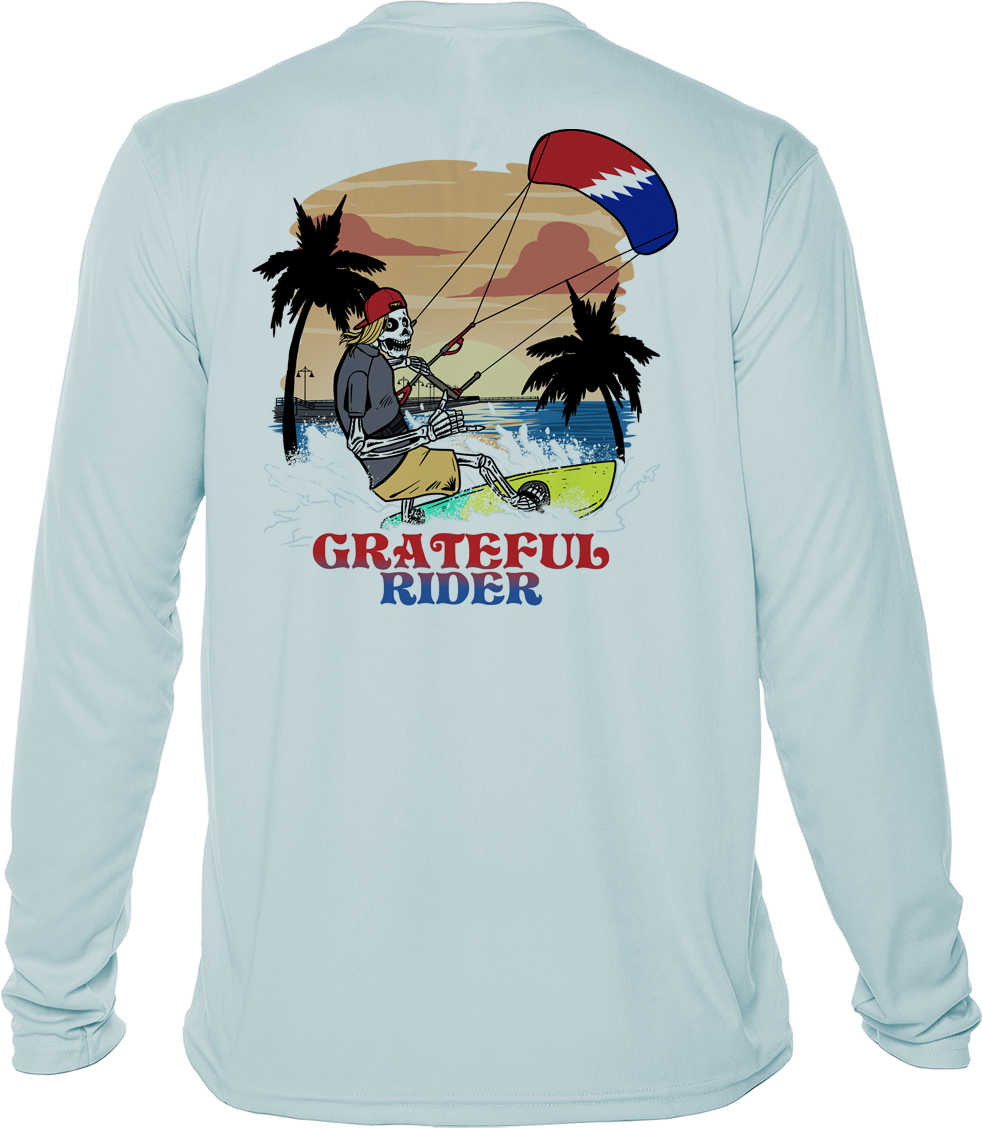 Sunset Kite UPF 50+ Long Sleeve Shirt | Grateful Rider