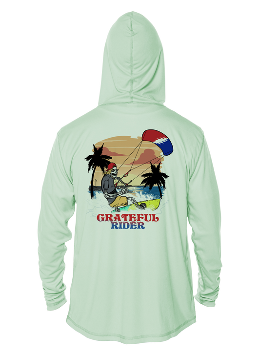 Sunset Kite UPF 50+ Performance Hoodie | Grateful Rider