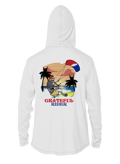 Sunset Kite UPF 50+ Performance Hoodie | Grateful Rider
