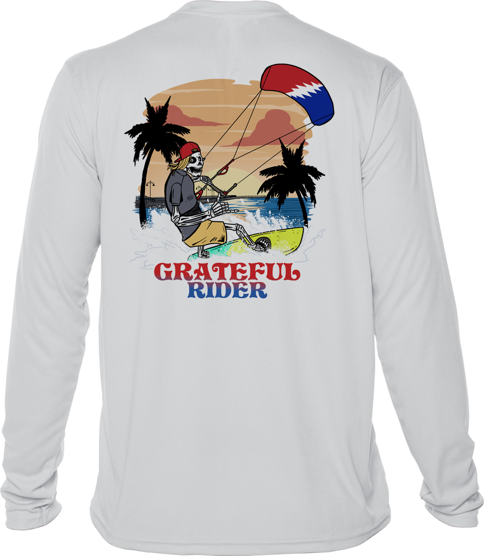 Sunset Kite UPF 50+ Long Sleeve Shirt | Grateful Rider