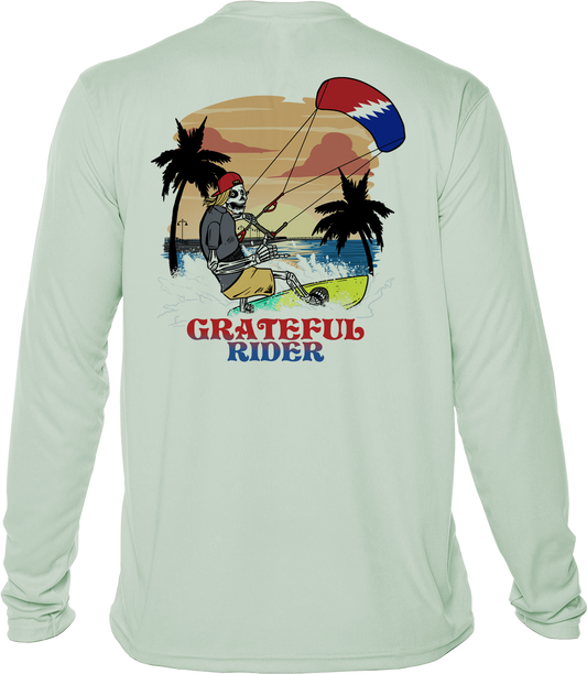 Sunset Kite UPF 50+ Long Sleeve Shirt | Grateful Rider