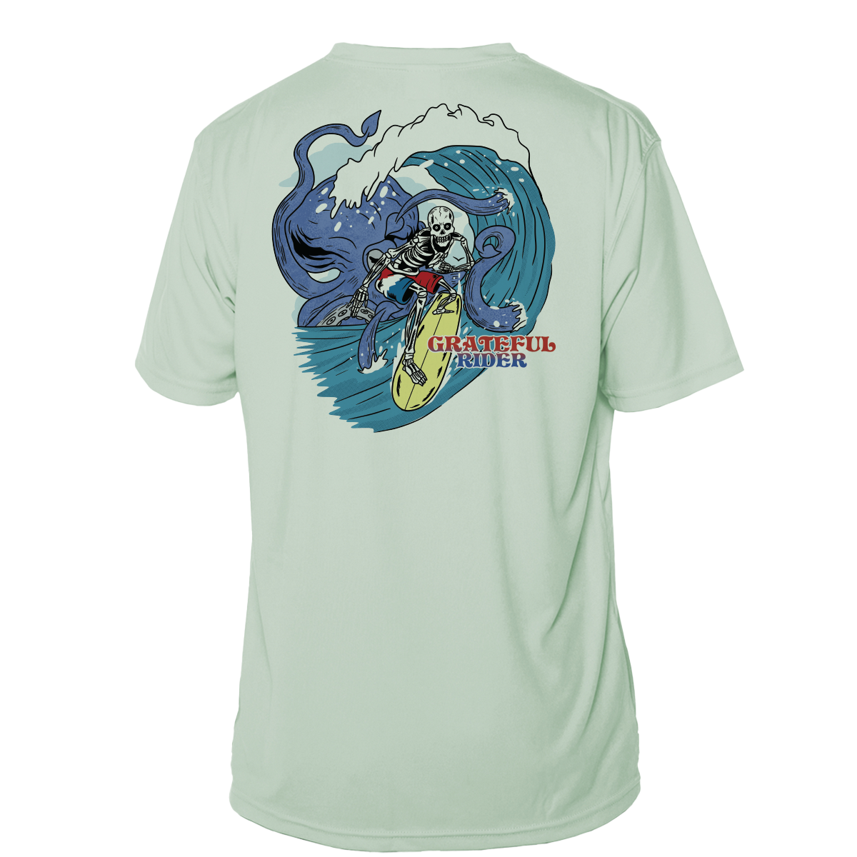 Grateful Rider Outride the Kraken Short Sleeve UV Shirt