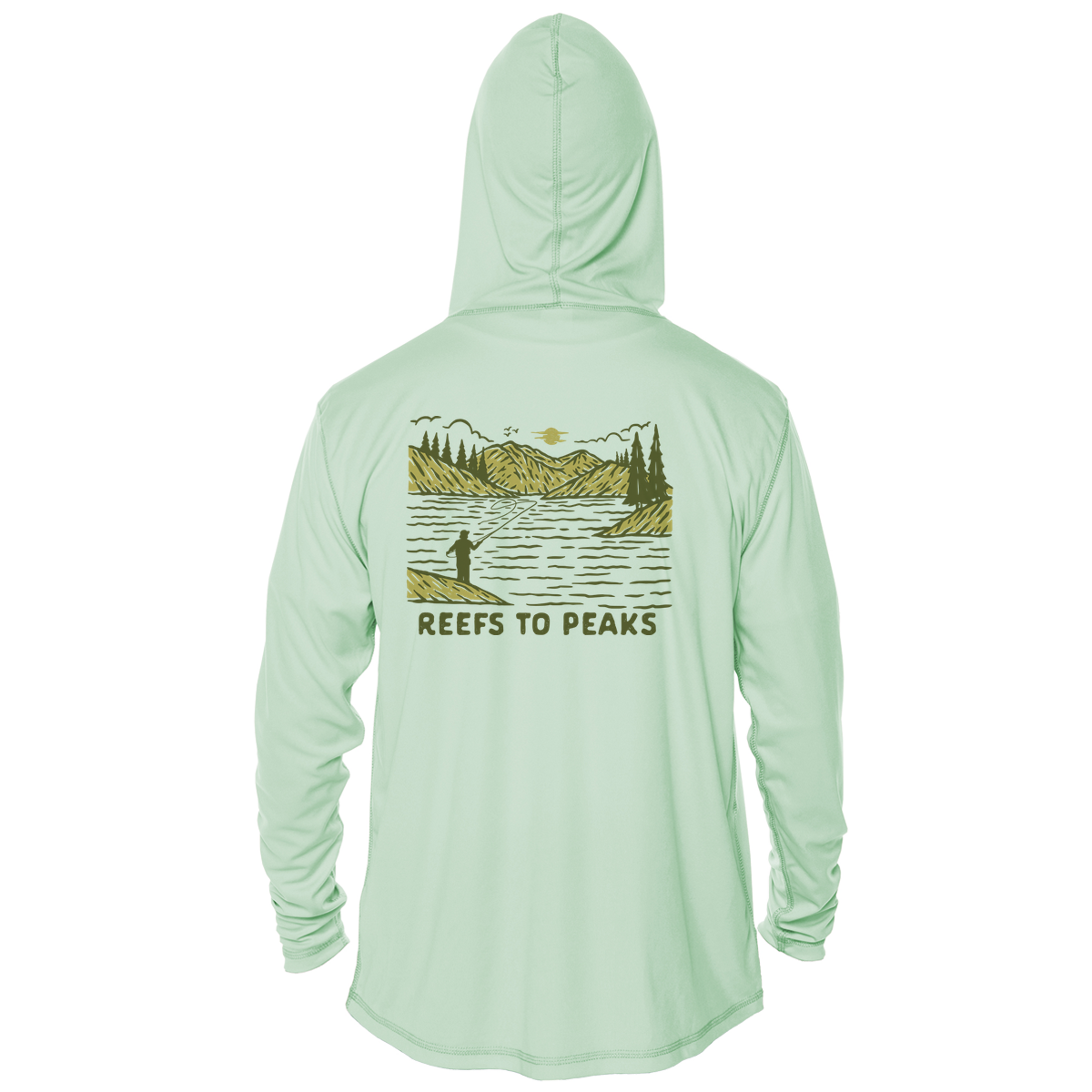 Still Water UPF 50+ Performance Hoodie | Reefs to Peaks