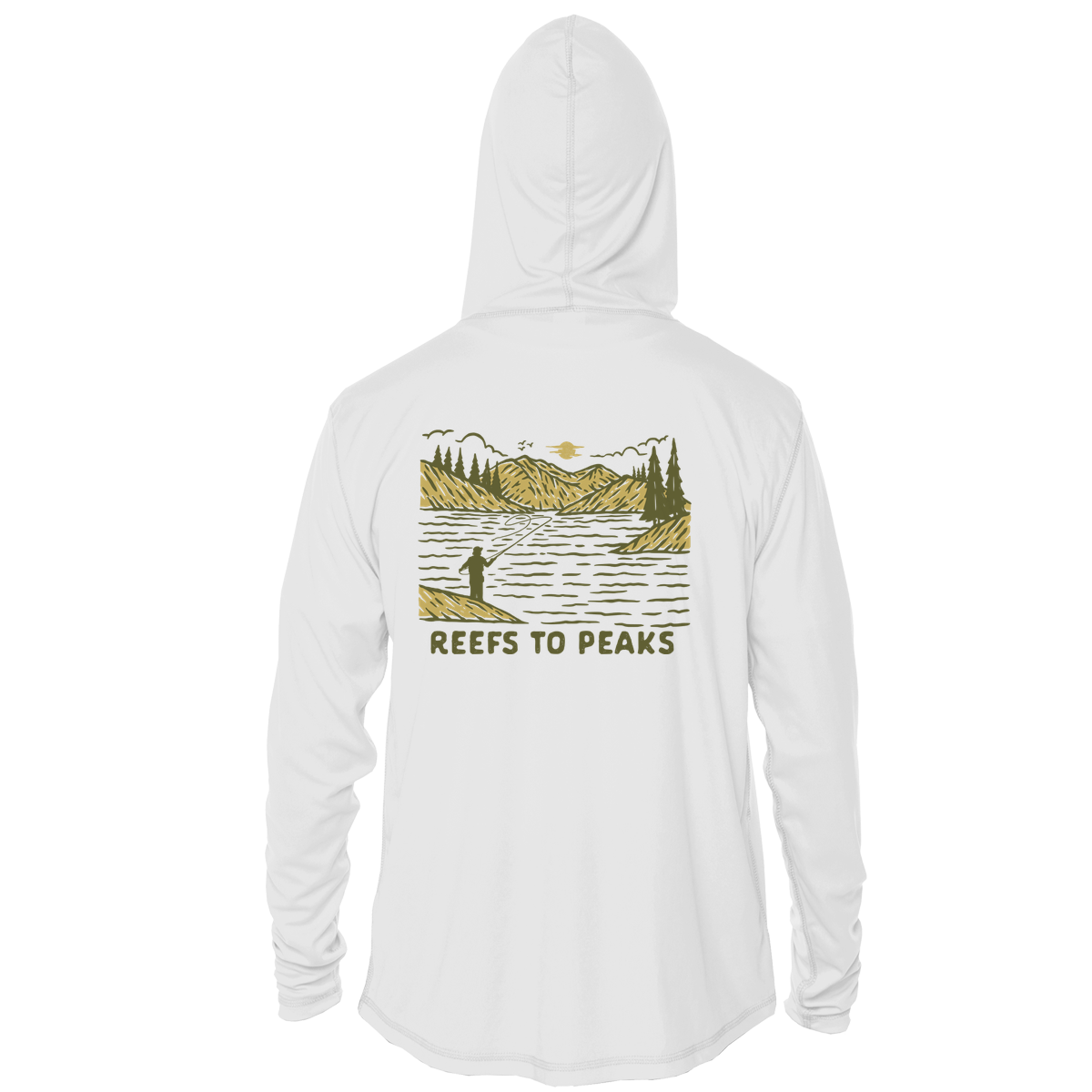 Still Water UPF 50+ Performance Hoodie | Reefs to Peaks
