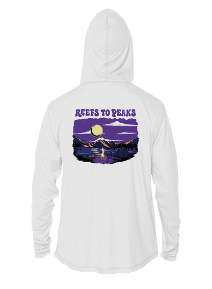 Moonlit Camp UPF 50+ Performance Hoodie | Reefs to Peaks