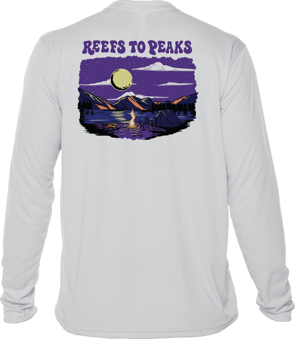 Moonlit Camp UPF 50+ Long Sleeve Shirt | Reefs to Peaks