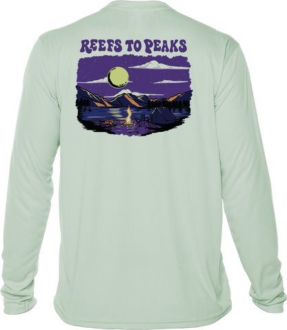 Moonlit Camp UPF 50+ Long Sleeve Shirt | Reefs to Peaks