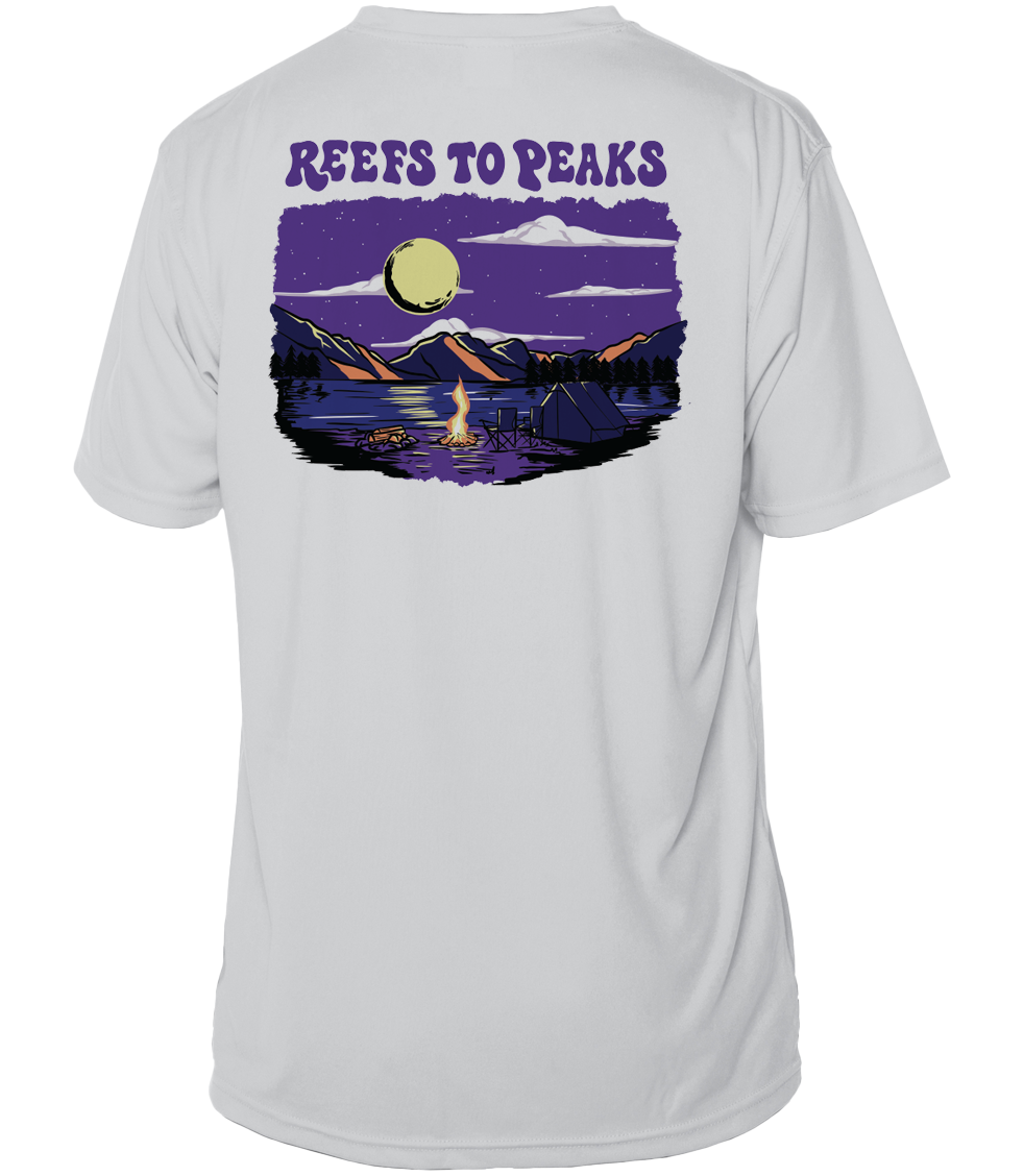 Moonlit Camp UPF 50+ Short Sleeve Shirt | Reefs to Peaks
